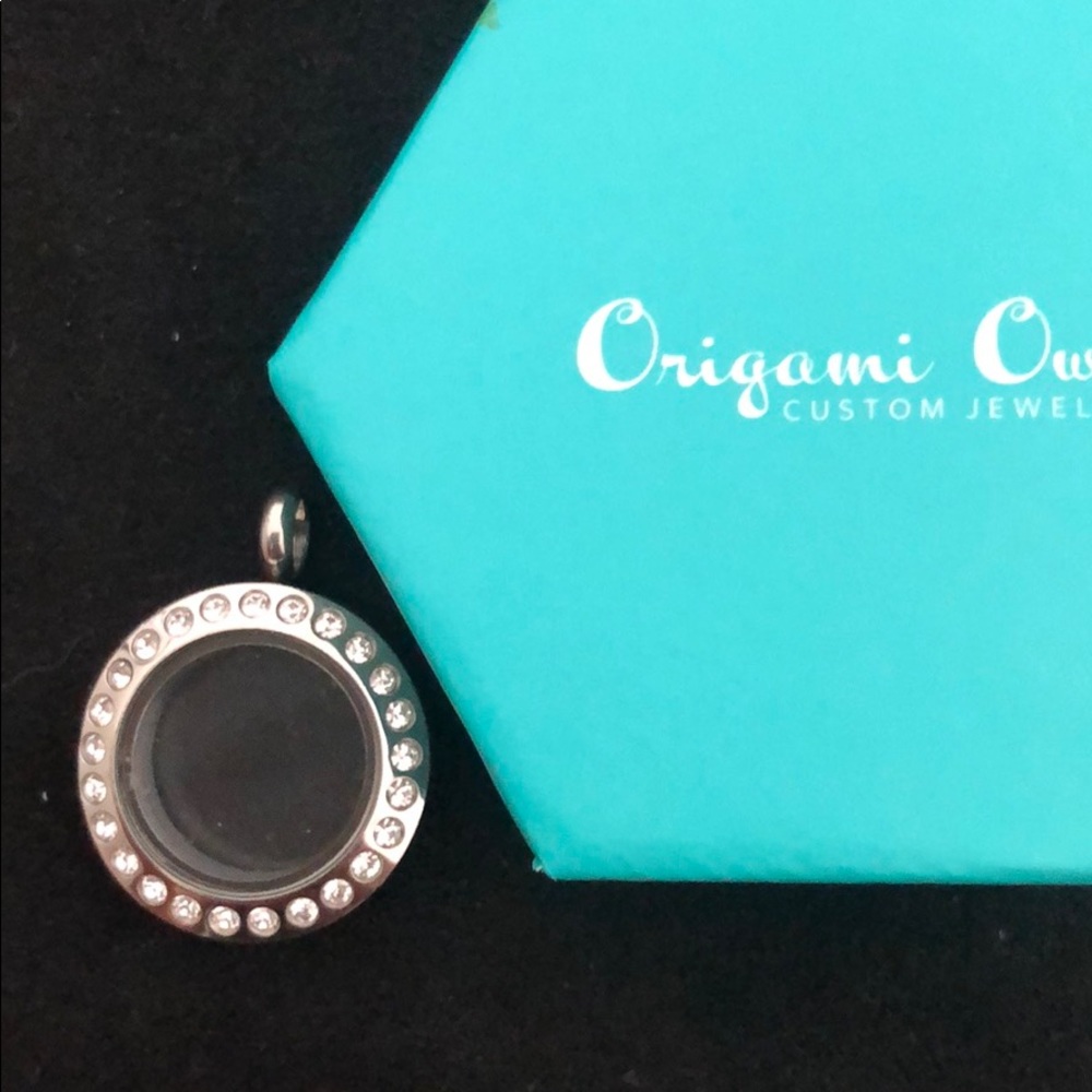 Origami Owl Mini Locket Silver